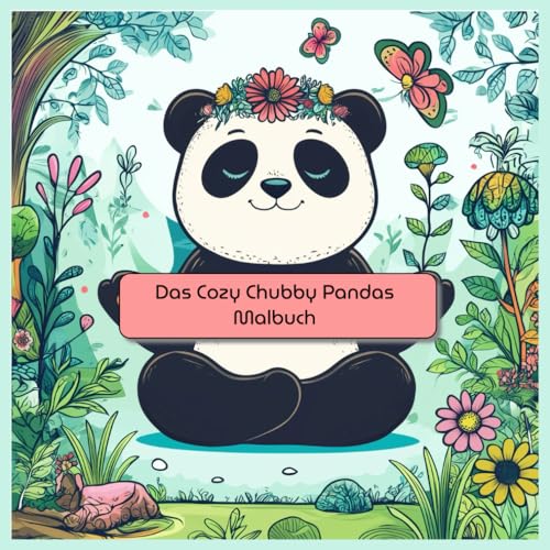 Das Cozy Chubby Pandas Malbuch von Independently published