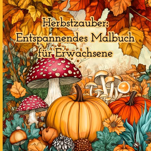Herbstzauber: Entspannendes Malbuch für Erwachsene