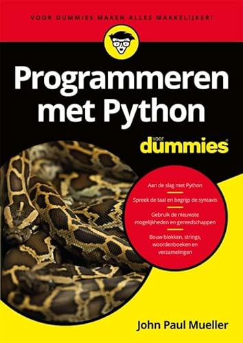 Programmeren met Python voor Dummies von BBNC Uitgevers