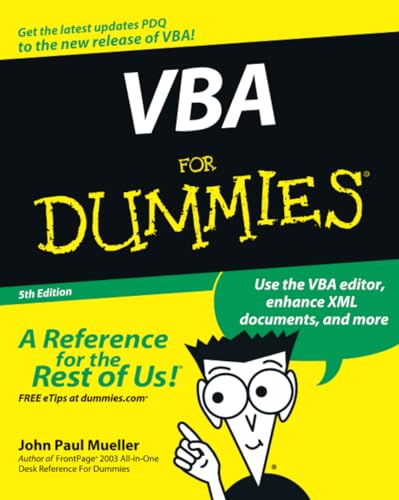 VBA For Dummies (For Dummies Series)