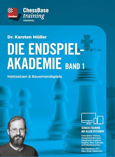 Die Endspiel-Akademie Vol.1: Mattsetzen & Bauernendspiele (ChessBase training: Interaktive Schachvideokurse für alle Systeme) von Chess-Base