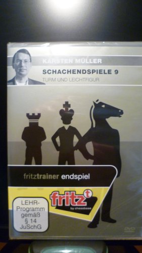 Endspiele 9: Turm und Leichtfigur: Schach-Videotraining Endspiele 9: Turm und Leichtfigur: Schach-Videotraining