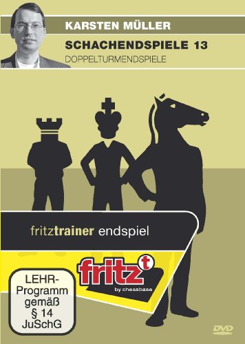Schachendspiele 13: Doppelturmendspiele: Video-Schachtraining Schachendspiele 13: Doppelturmendspiele: Video-Schachtraining