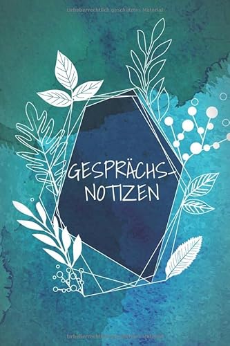 Gesprächsnotizen: Notizbuch für Telefongespräche - Gesprächsnotizbuch mit Platz für 300 Gespräche - Telefonblock und Notiz-Zettel klein - 100+ Seiten