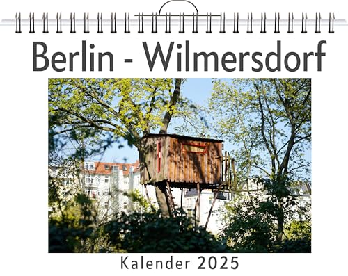 Berlin - Wilmersdorf - (Wandkalender 2025, Kalender DIN A4 quer, Monatskalender im Querformat mit Kalendarium, das perfekte Geschenk) von FlipFlop