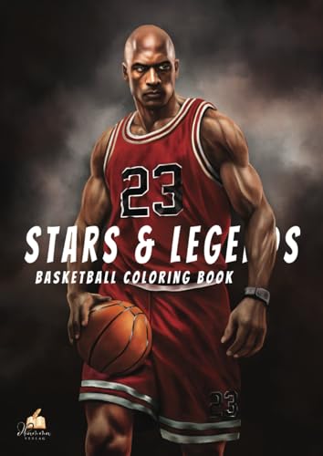 Basketball Coloring Book - STARS & LEGENDS: 55 authentic b&w illustrations of current and former champions from America's top professional league. Basketball Coloring Book - STARS & LEGENDS: 55 authentic b&w illustrations of current and former champions from America's top professional league. von dhamma Verlag