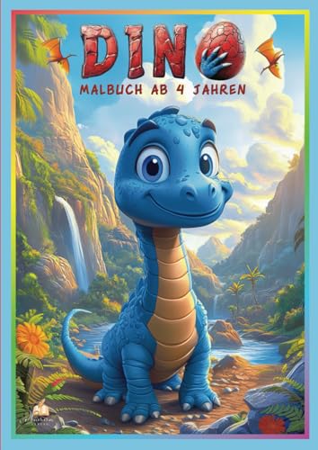 Dino Malbuch ab 4 Jahren: 50 süße Dinosaurier-Motive zum Ausmalen – Von Brontosaurus bis T-Rex | Für Jungs & Mädchen (Kreativer Malspaß 4-6 Jahre: ... spielerische Rätsel & große Themenvielfalt) Dino Malbuch ab 4 Jahren: 50 süße Dinosaurier-Motive zum Ausmalen – Von Brontosaurus bis T-Rex | Für Jungs & Mädchen (Kreativer Malspaß 4-6 Jahre: ... spielerische Rätsel & große Themenvielfalt) von dhamma Verlag