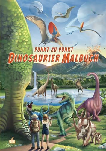 Punkt zu Punkt Dinosaurier Malbuch: Das Dino Kinderbuch mit authentischen Ausmalbildern, interessanten Fakten, 24 kniffligen Rätseln und 110 Quizfragen. Beschäftigungsbuch für Kinder ab 6 Jahren Punkt zu Punkt Dinosaurier Malbuch: Das Dino Kinderbuch mit authentischen Ausmalbildern, interessanten Fakten, 24 kniffligen Rätseln und 110 Quizfragen. Beschäftigungsbuch für Kinder ab 6 Jahren