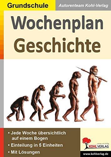 Wochenplan Geschichte: Systematisch und nachhaltig Wissen erfahren in der Grundschule