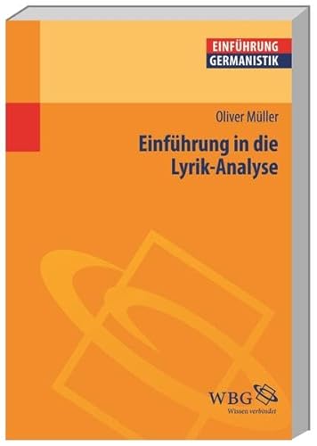 Einführung in die Lyrik-Analyse (Germanistik kompakt)