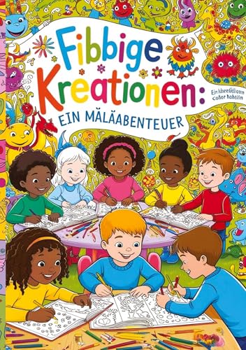 "Bunte Kreationen: Ein Abenteuer zum Ausmalen": "Farbenfrohe Welten" von tredition