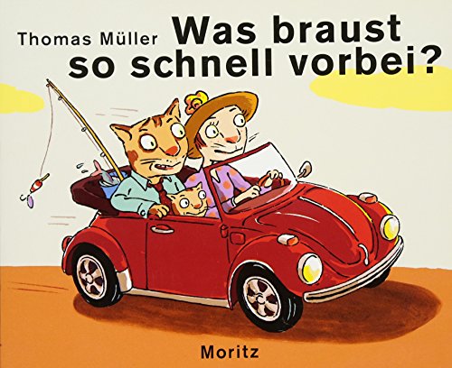 Was braust so schnell vorbei?: Pappbilderbuch von Moritz