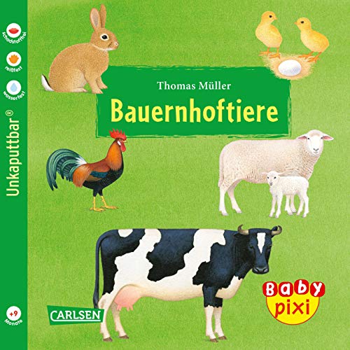 Baby Pixi (unkaputtbar) 42: VE 5 Bauernhoftiere: Ein Baby-Buch ab 12 Monaten (42)