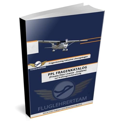 PPL Fragenkatalog -Airplane- mit Lösungsbögen (Buch/Printversion): Prüfungsvorbereitung für die Privatpilotenlizenz
