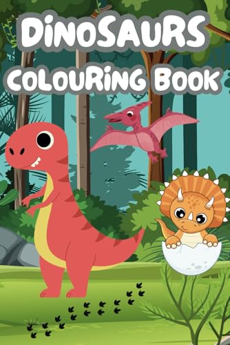 Dinosaur Colouring Book for Kids – 40+ Fun & Cute Dino Pages: T-Rex, Triceratops & More | Perfect for Ages 3-8 Dinosaur Colouring Book for Kids – 40+ Fun & Cute Dino Pages: T-Rex, Triceratops & More | Perfect for Ages 3-8 von Independently published