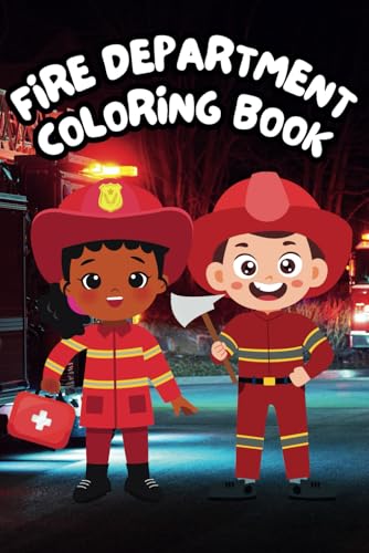 Fire Department Coloring Book: 40+ Fun & Action-Packed Pages with Fire Trucks, Firefighters & Rescue Scenes Fire Department Coloring Book: 40+ Fun & Action-Packed Pages with Fire Trucks, Firefighters & Rescue Scenes von Independently published