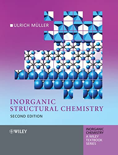 Inorganic Structural Chemistry (Inorganic Chemistry: A Textbook Series, Band 22)