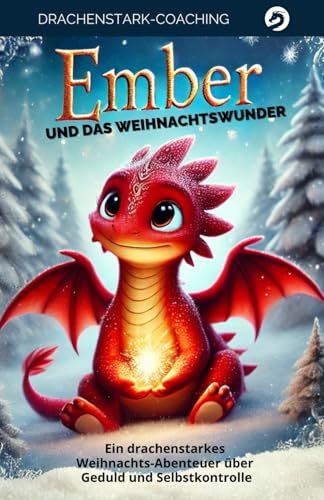 Der kleine Drache Ember und das Weihnachtswunder: Ein drachenstarkes Weihnachts-Abenteuer über Geduld und Selbstkontrolle (Drachenstark-Coaching) von Independently published