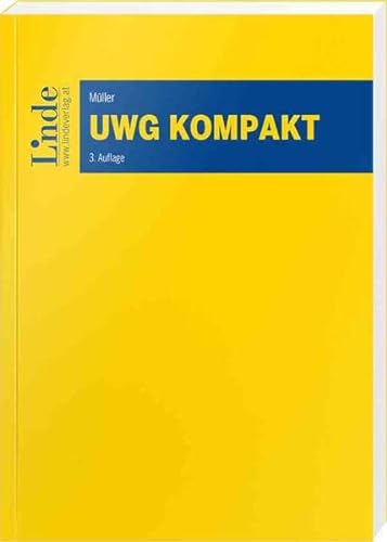 UWG kompakt von Linde Verlag Ges.m.b.H.