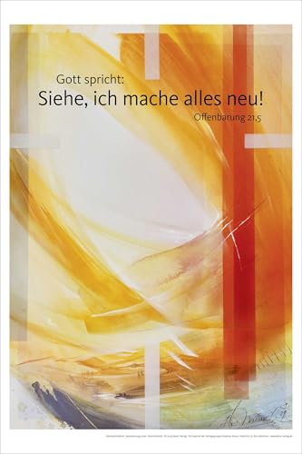 Jahreslosung Eberhard Münch 2026, Kunstdruck 40 x 60 cm von bene!