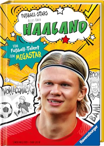Fußball-Stars - Haaland (Erstlesebuch ab 7 Jahren), Fußball-Geschenke für Jungs und Mädchen von Ravensburger