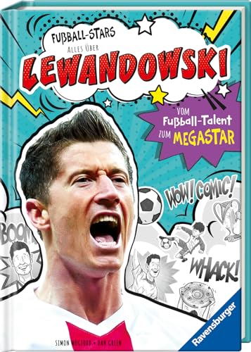 Fußball-Stars - Lewandowski (Erstlesebuch ab 7 Jahren), Fußball-Geschenke für Jungs und Mädchen von Ravensburger