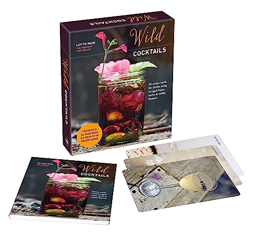 Wild Cocktails Deck: 50 Recipe Cards for Drinks Made Using Fruits, Herbs & Edible Flowers (Recipe Card Decks, 4) von Ryland, Peters & Small Ltd