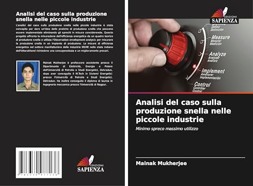 Analisi del caso sulla produzione snella nelle piccole industrie: Minimo spreco massimo utilizzo von Edizioni Sapienza