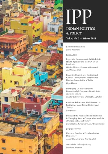 Indian Politics & Policy: Vol. 4, No. 2, Winter 2024 von Westphalia Press
