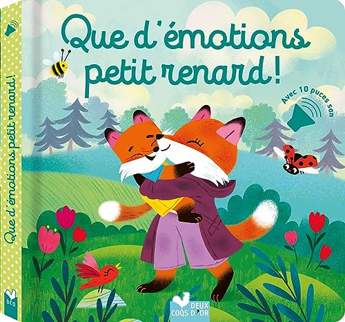 Que d'émotions petit renard ! - livre avec puces von DEUX COQS D OR