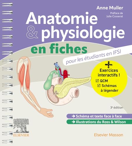 Anatomie et physiologie en fiches pour les étudiants en IFSI: Avec un site Internet d'entraînements interactifs Anatomie et physiologie en fiches pour les étudiants en IFSI: Avec un site Internet d'entraînements interactifs von MASSON