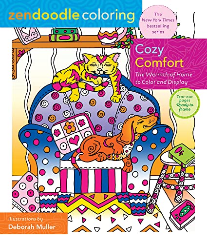 Cozy Comfort: The Warmth of Home to Color and Display (Zendoodle Coloring) von Castle Point Books