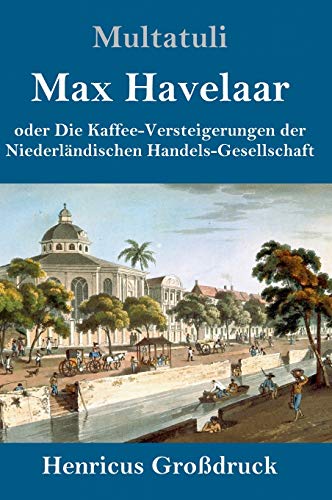 Max Havelaar (Großdruck): oder Die Kaffee-Versteigerungen der Niederländischen Handels-Gesellschaft von Henricus