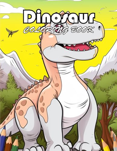Dinosaur Coloring Book for Kids: 100+ Exciting And Easy Coloring Pages von Independently published