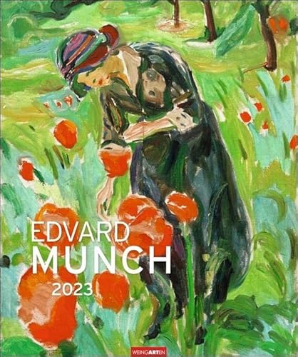 Edvard Munch Edition Kalender 2023. Kunstkalender Großformat mit Werken des berühmten norwegischen Künstlers. Wandkalender XXL für Kunstliebhaber des Expressionismus.46x55 cm