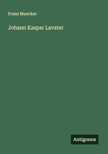 Johann Kaspar Lavater