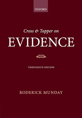 Cross & Tapper on Evidence