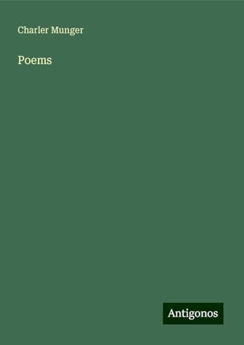 Poems von Antigonos Verlag
