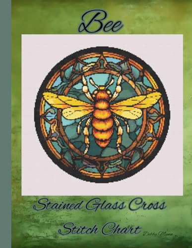Bee: Stained Glass Cross Stitch Chart von Independently published