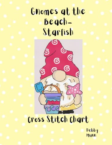 Gnomes at the Beach- Starfish: Cross Stitch Chart von Independently published