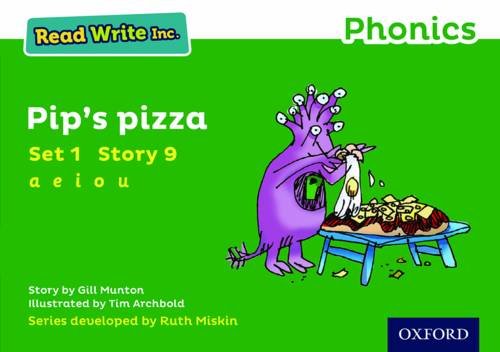 Read Write Inc. Phonics: 9 Pip's Pizza (Green Set 1 Storybook) von Oup Oxford
