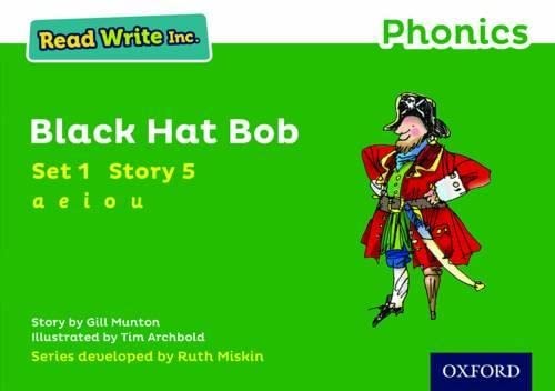 Read Write Inc. Phonics: Black Hat Bob (Green Set 1 Storybook 5) von Oxford University Press