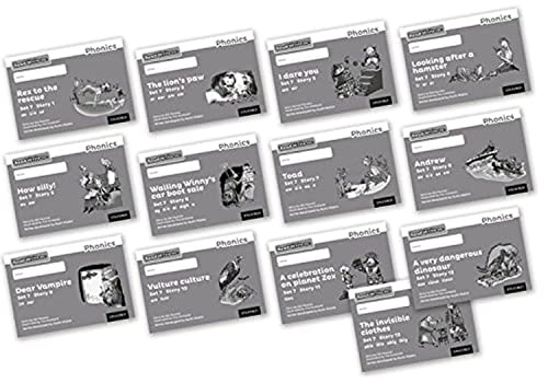 Read Write Inc. Phonics: Grey Set 7 Core Black & White Storybooks (Mixed Pack of 13) Read Write Inc. Phonics: Grey Set 7 Core Black & White Storybooks (Mixed Pack of 13)