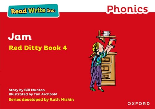 Read Write Inc. Phonics: Jam (Red Ditty Book 4) von Oxford University Press
