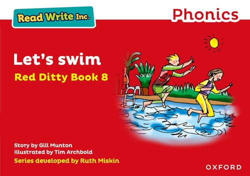 Read Write Inc. Phonics: Let's Swim (Red Ditty Book 8) von Oxford University Press