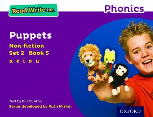 Read Write Inc. Phonics: Puppets (Purple Set 2 Non-fiction 5) von Oxford University Press