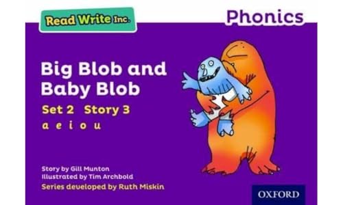 Read Write Inc. Phonics: Purple Set 2 Storybook 3 Big Blob and Baby Blob Read Write Inc. Phonics: Purple Set 2 Storybook 3 Big Blob and Baby Blob von Oxford University Press