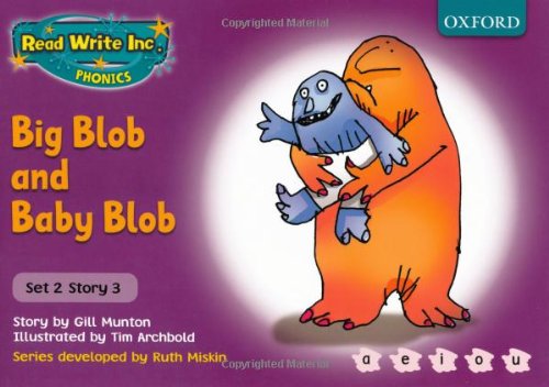 Read Write Inc. Phonics: Purple Set 2 Storybooks: Big Blob and Baby Blob