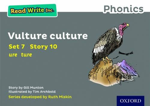 Read Write Inc. Phonics: Vulture Culture (Grey Set 7 Storybook 10) von Oxford University Press