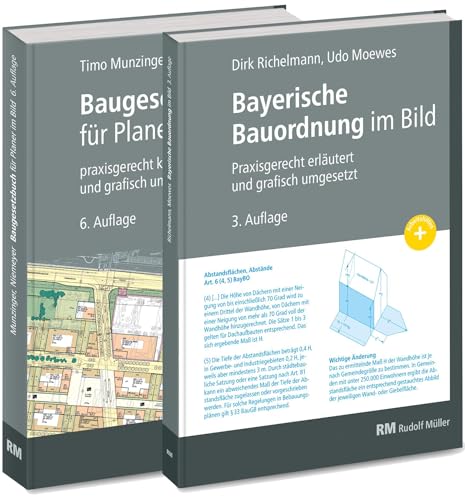 Buchpaket: Baugesetzbuch für Planer im Bild & Bayerische Bauordnung im Bild von Müller Rudolf